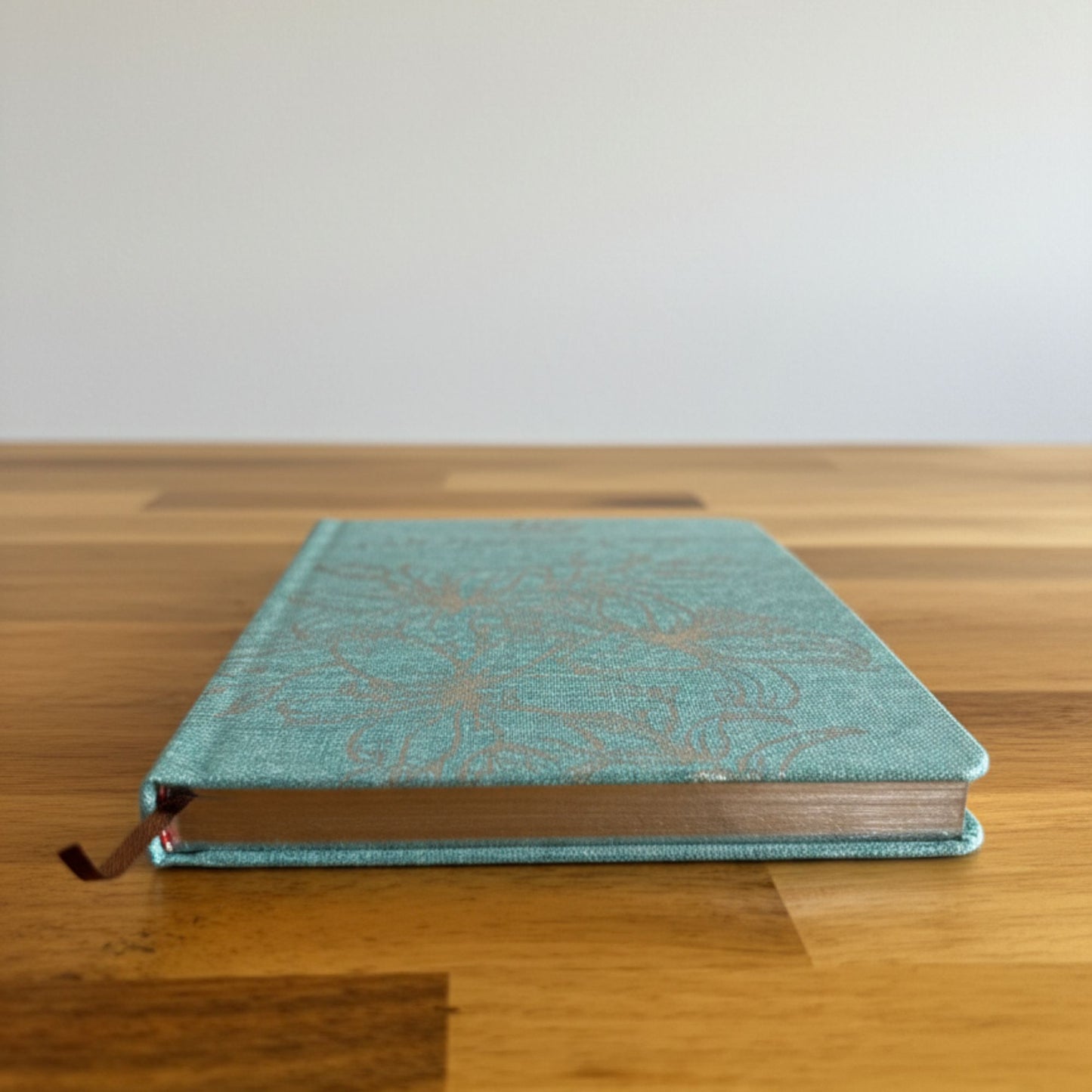 Blue Gratitude Journal with Silver Lining - I am Thankful For