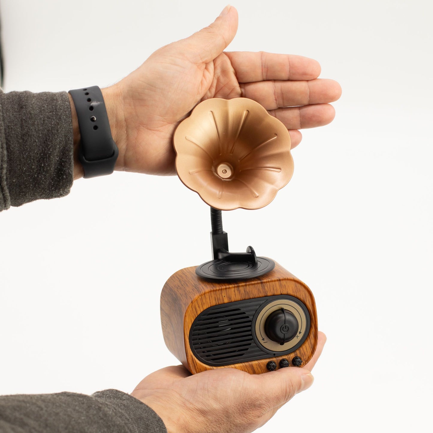 Retro Mini Gramophone Speaker