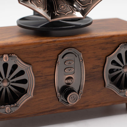 Retro Mini Double Gramophone Speaker
