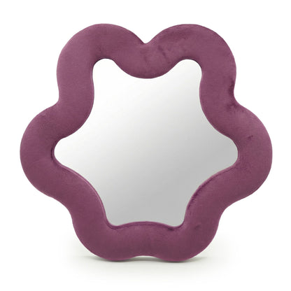 Soft Squiggly Star Mirror – Mauve