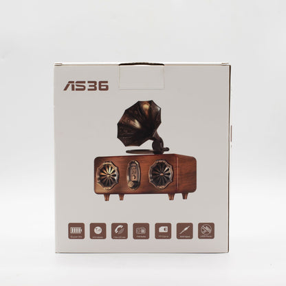 Retro Mini Double Gramophone Speaker