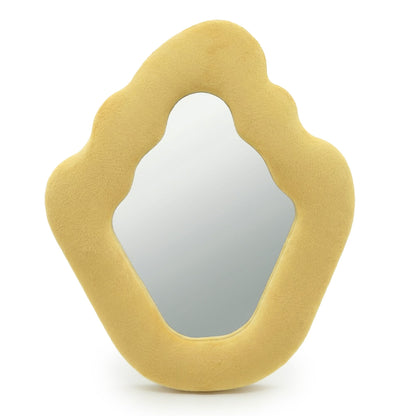 Soft Squiggly Flame Mirror – Marigold