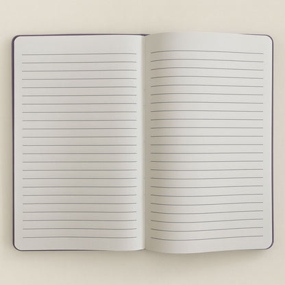 Lavender Velvet Notebook - Believe Yourself