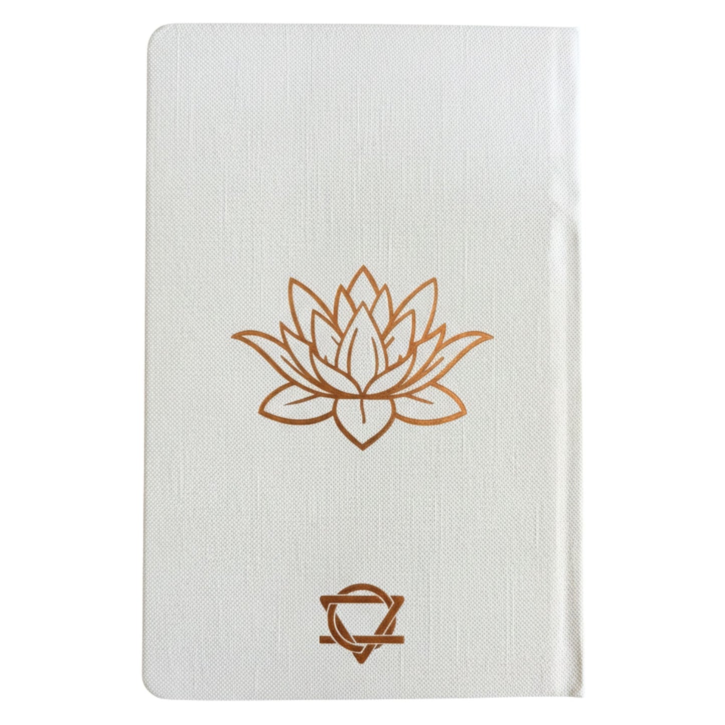White Wellness Journal -  Rose Gold Tree of Life